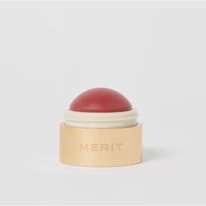 Merit Flush Balm Cream Blush in Cheeky Pink Lightweight Buildable New In Box